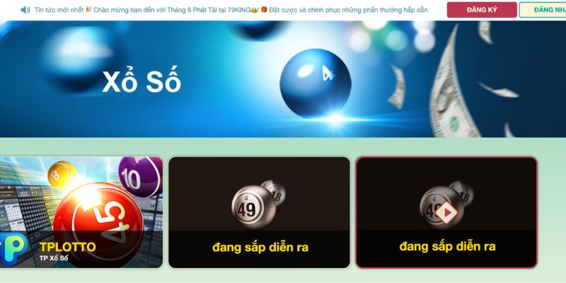 Khám phá nguồn gốc của sảnh TP Lottery tại 79King